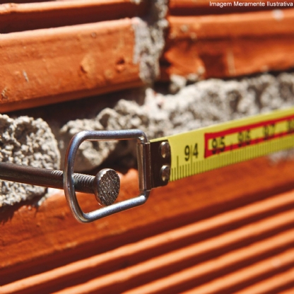 Trena Longa 20 Metros Amarelo Aço Kts510-20M-S - Starrett