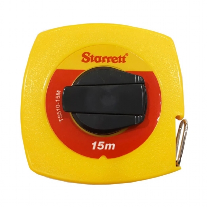 Trena Longa 15 Metros Amarelo Aço Kts510-15M-S - Starrett