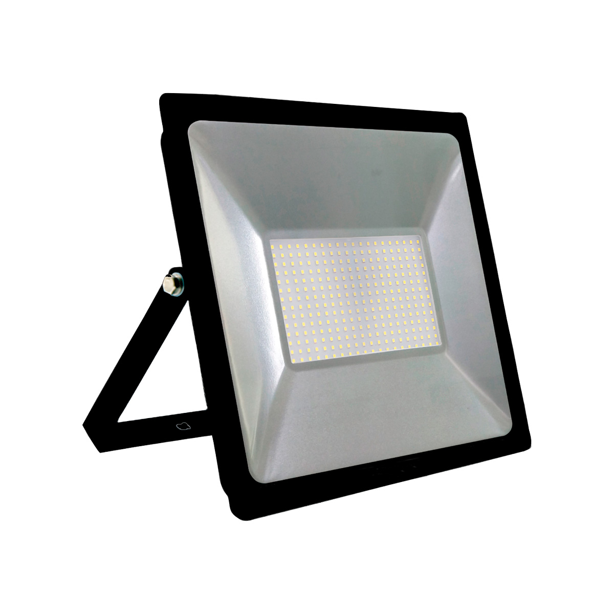 Projetor Led Slim 200W Bivolt 6500K Luz Branca Preto 15000H 03269 - Ourolux