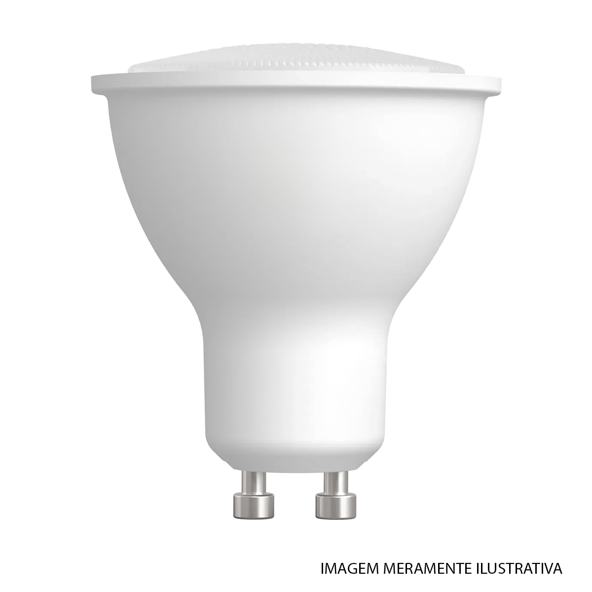 Lâmpada Led Dicroica 6W 127V Gu10 2000K/6500K Luz Amarela/Luz Branca 250Lm Dimerizável Smart+Wifi Philips