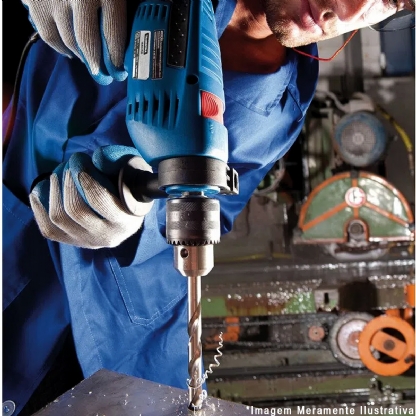 Broca Aço Rápido HSS Hp 4.50mm Para Metal Brilhante Din 338 - Dormer