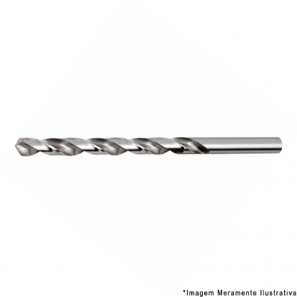 Broca Aço Rápido HSS Hp 6.50mm Para Metal Brilhante Din 338 - Dormer