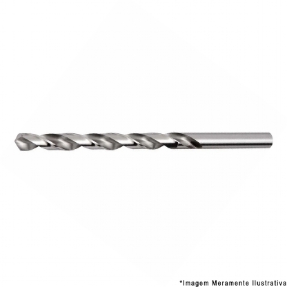 Broca Aço Rápido HSS Hp 7.00mm Para Metal Brilhante Din 338 - Dormer