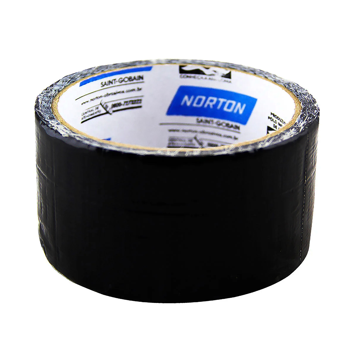 Fita Silver Tape 48mm 10 Metros Preto - Norton