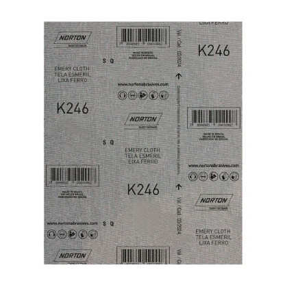 Lixa Ferro 225X275 C80 K246 - Norton