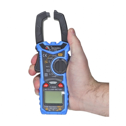 Alicate Amperímetro Digital 600A Ac/Cat III 600V - Minipa