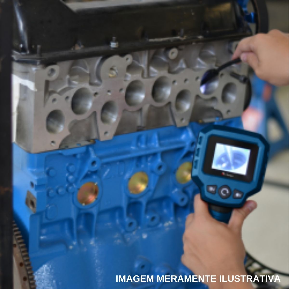 Aparelho Boroscópio RCA 1/6 300g IP67 Azul Mbr-240 Minipa