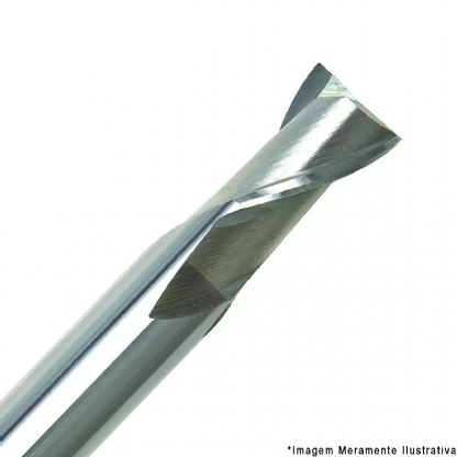 Fresa Topo Extra Curta 2 Cortes Hss 5mm Din 1835 A - Dormer