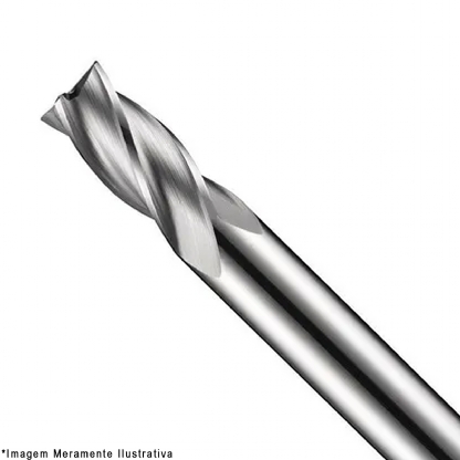 Fresa Topo Extra Curta 4 Cortes Hss 12mm Din 1835 A - Dormer