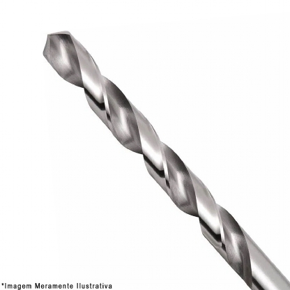 Broca Aço Rápido HSS Hp 5/8 Para Metal Brilhante Din 338 - Dormer