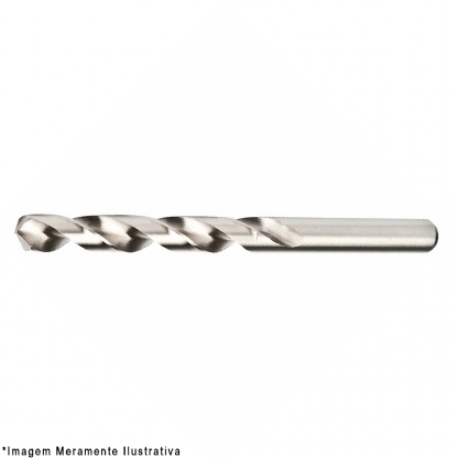 Broca Aço Rápido HSS Hp 5/16 Para Metal Brilhante Din 338 - Dormer