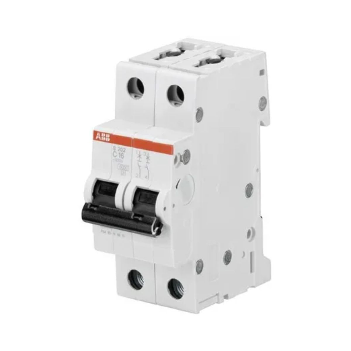 Disjuntor Mini Din Bipolar 50A Curva C 20Ka 230V - Abb