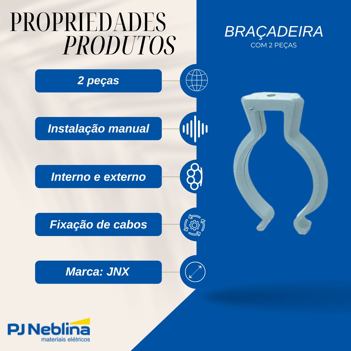 Braçadeira Jogo C/02Pcs Gerge - Jnx