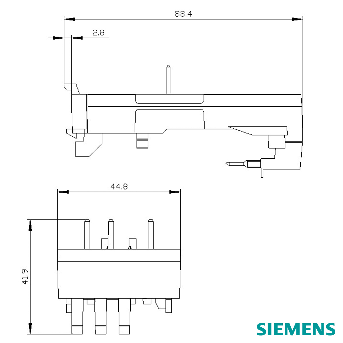 Módulo Link Conexão Para 3Rv2 Parafuso 3Rt2 Mola 3RA29112FA00 Siemens