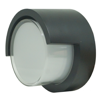 Luminária Arandela Led Sobrepor Out Preto 12W Bivolt 4200K Luz Neutra - Hevvy