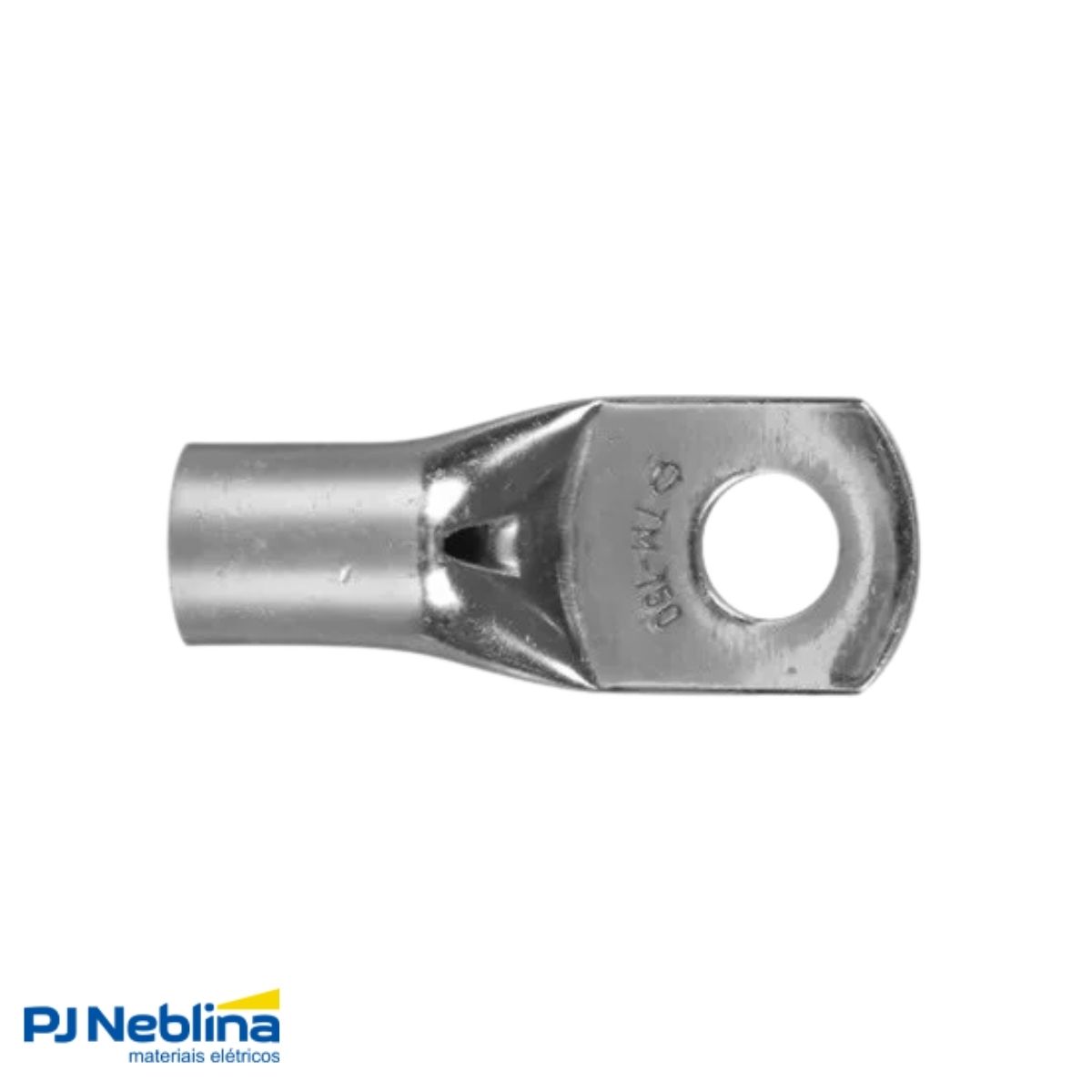 Terminal Compressao 10mm 1 Compr 1 Furo F=6,5mm 1/4 (m6)