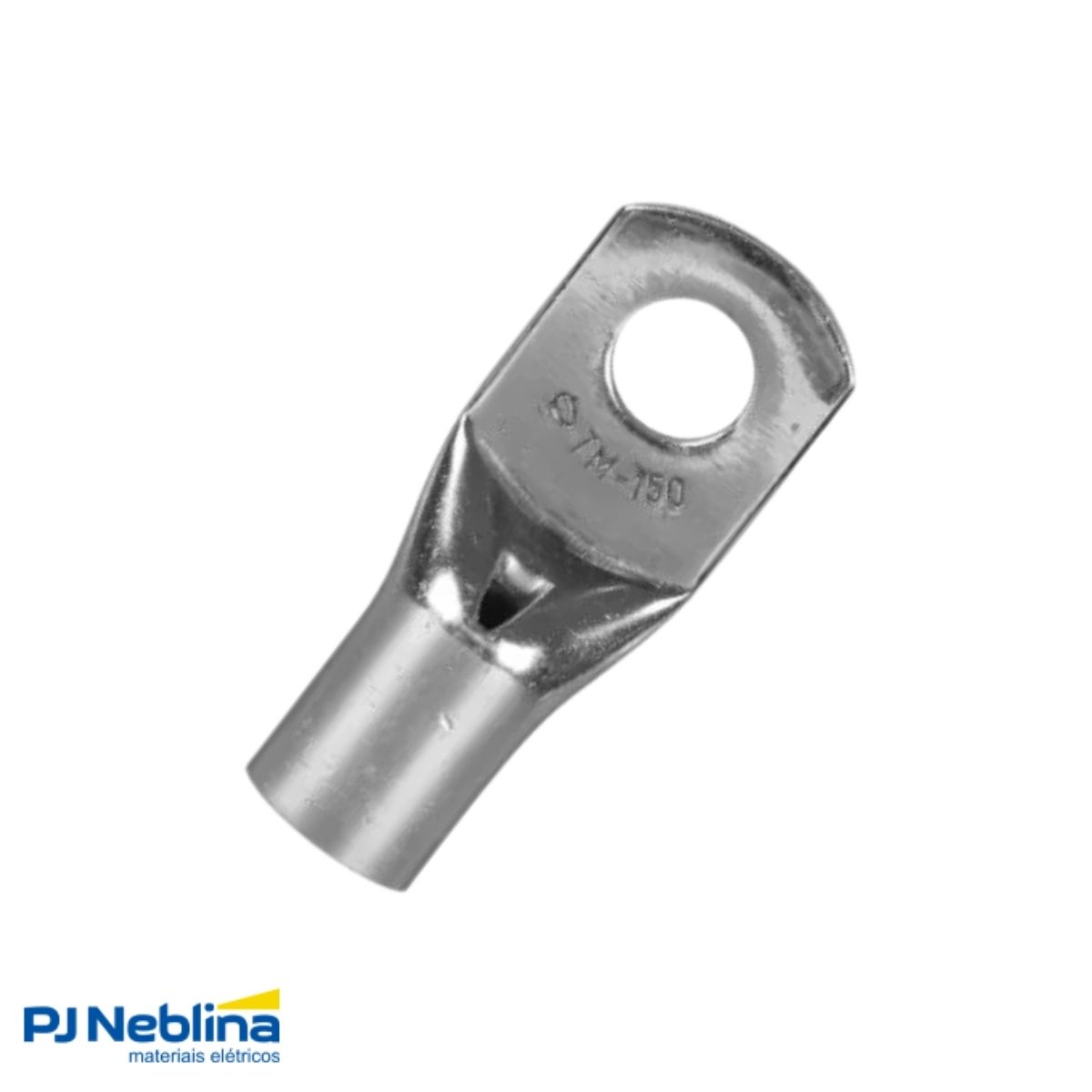 Terminal Compressao 10mm 1 Compr 1 Furo F=6,5mm 1/4 (m6)