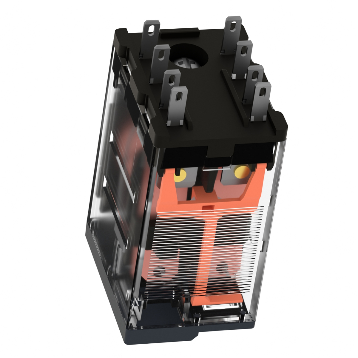 Relé Interface Básico 5A 24Vca 2 Naf RXM2LB2B7 - Schneider Electric