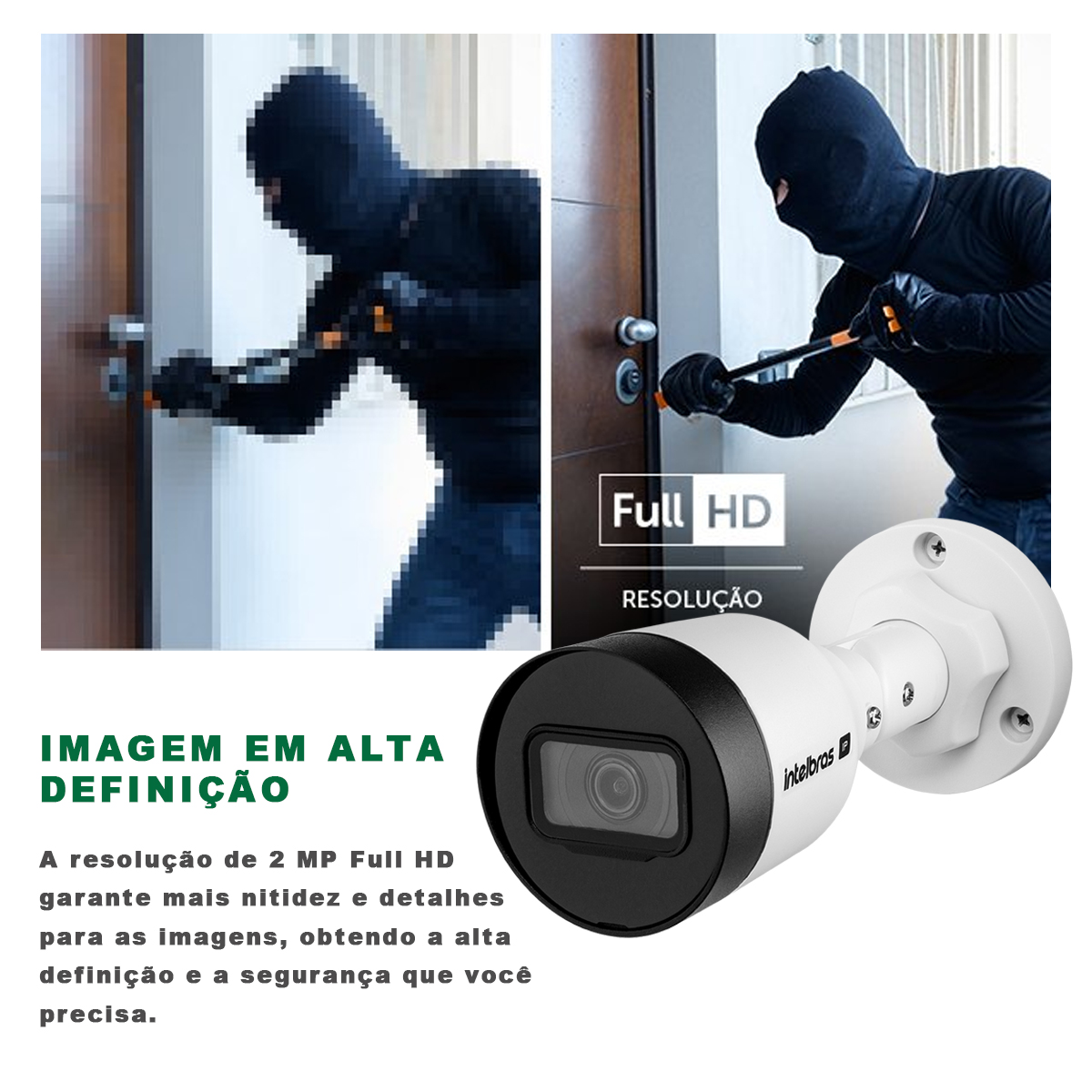 Câmera De Segurança IP Vip 1230B - Intelbras