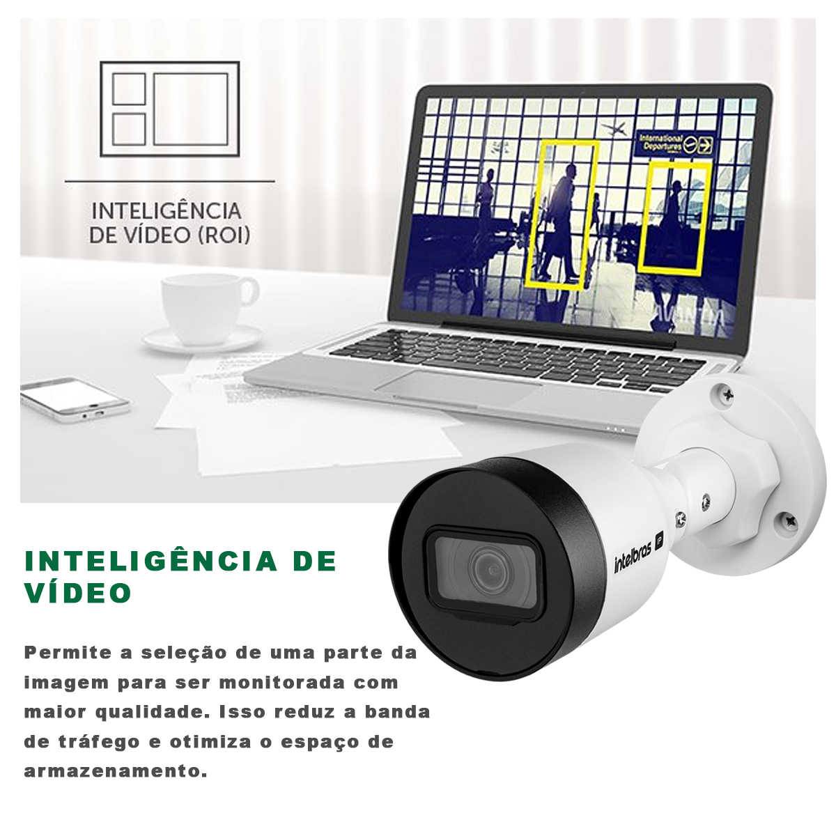 Câmera De Segurança IP Vip 1230B - Intelbras