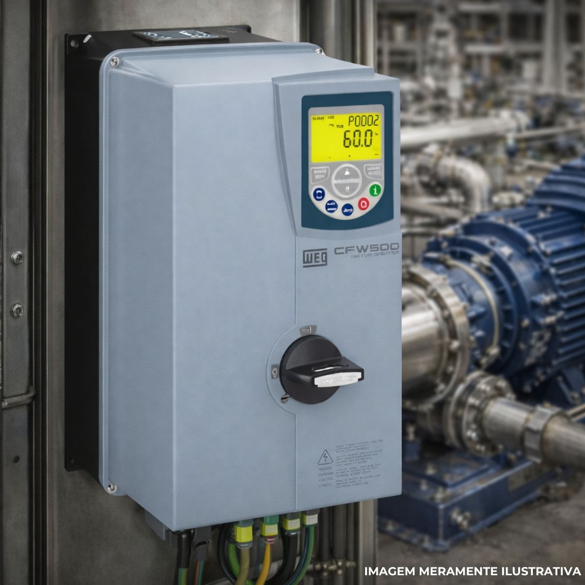 Inversor Frequência Trifásico 380-480V 50/60Hz 14A 5,5Kw - Weg