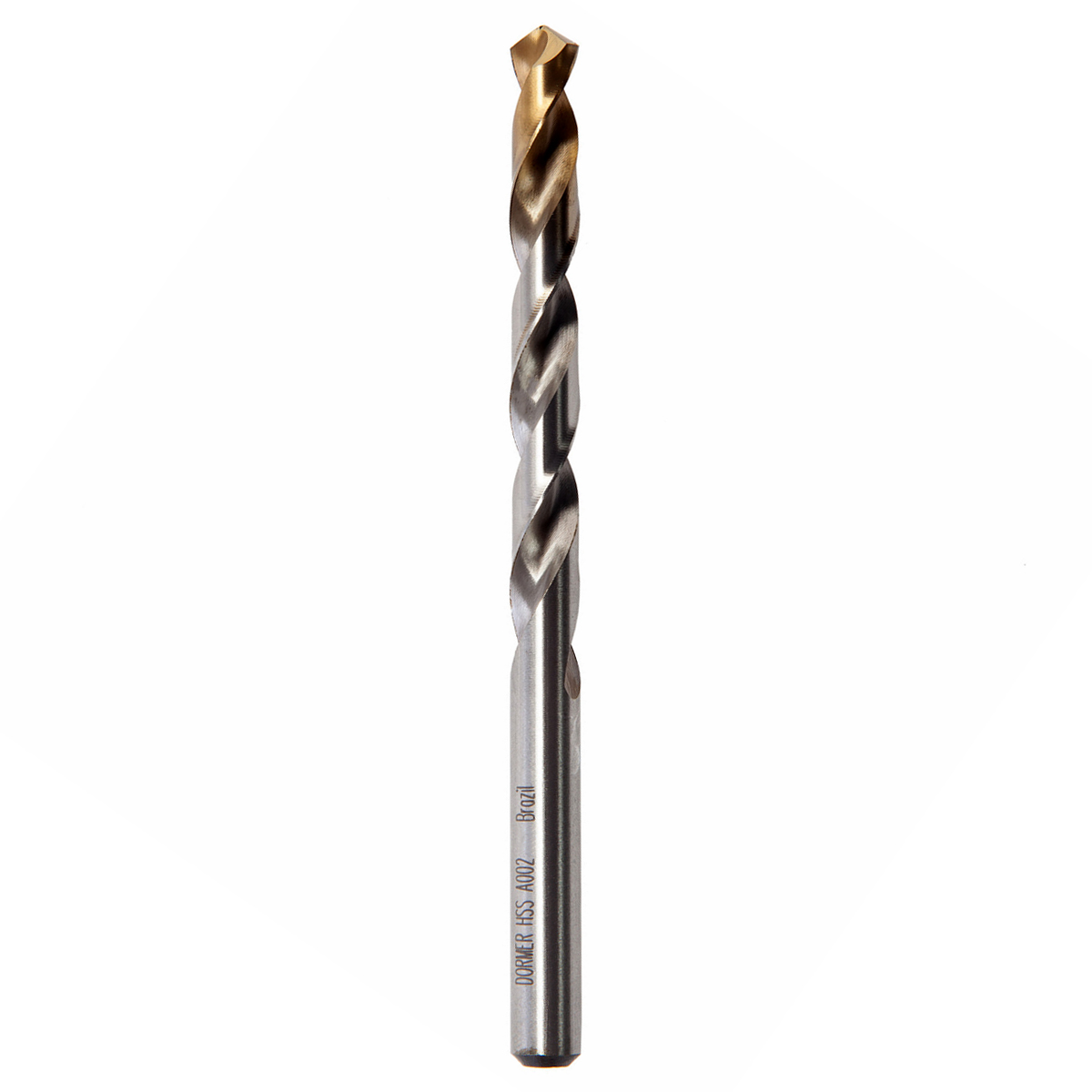 Broca Aço Rápido HSS Hp 10.20mm Para Metal Brilhante/Tin Auto Centrante Din 338 - Dormer