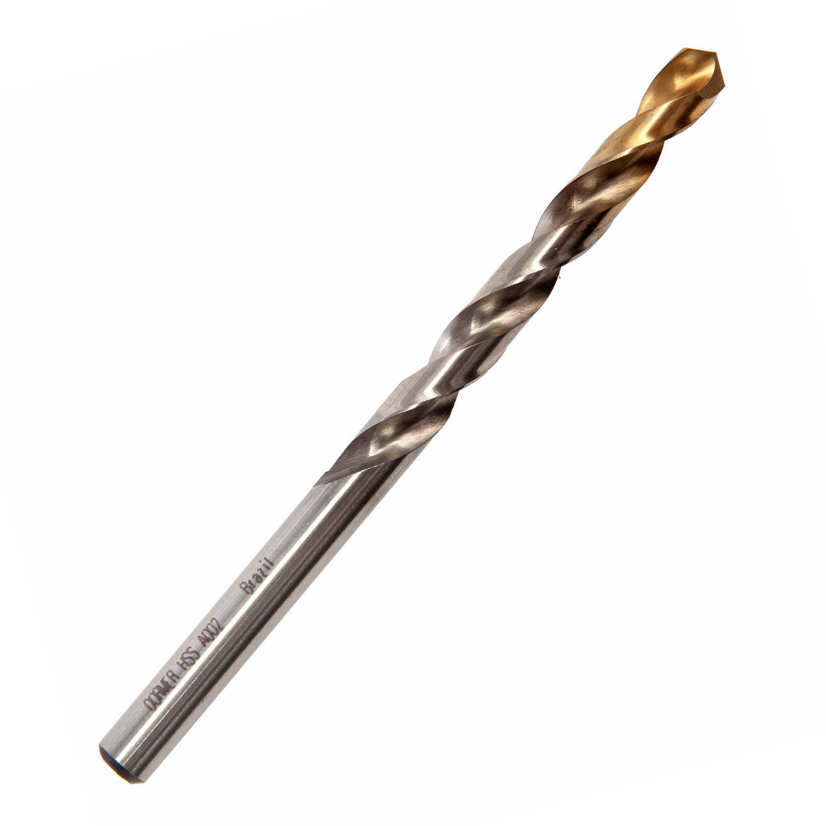 Broca Aço Rápido HSS Hp 8.20mm Para Metal Brilhante/Tin Auto Centrante Din 338 - Dormer