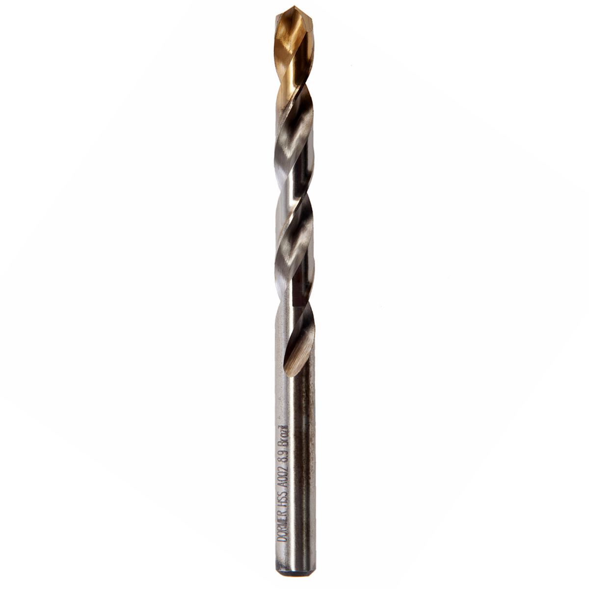 Broca Aço Rápido HSS Hp 8.90mm Para Metal Brilhante/Tin Auto Centrante Din 338 - Dormer