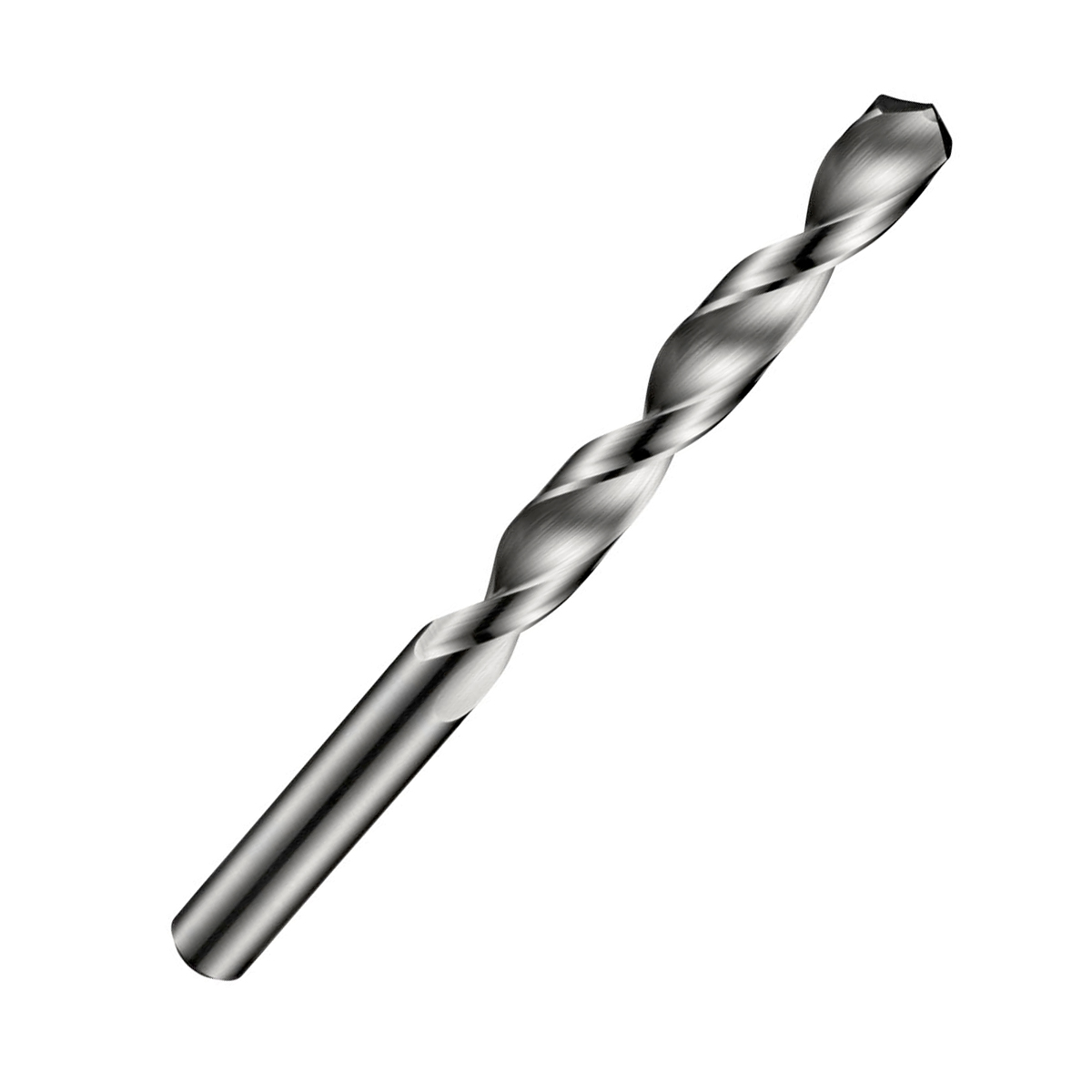 Broca Metal Duro Hm Hp Din 338 Para Inox 6,00Mm 93Mm Brilhante Corte A Direita Curta R100 - Dormer