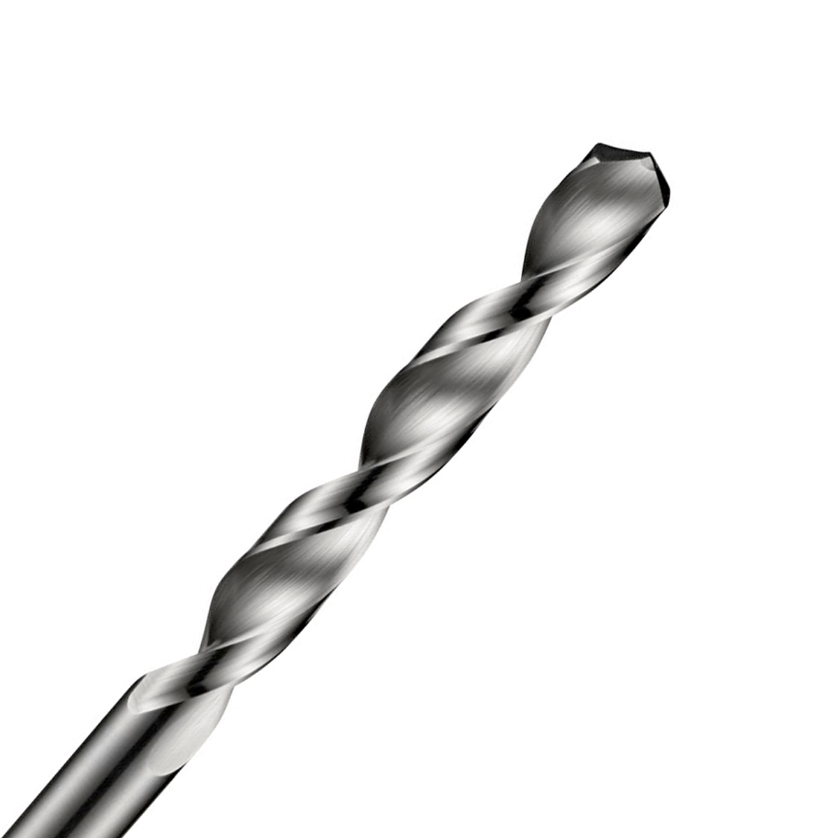 Broca Metal Duro Hm Hp Din 338 Para Inox 6,00Mm 93Mm Brilhante Corte A Direita Curta R100 - Dormer