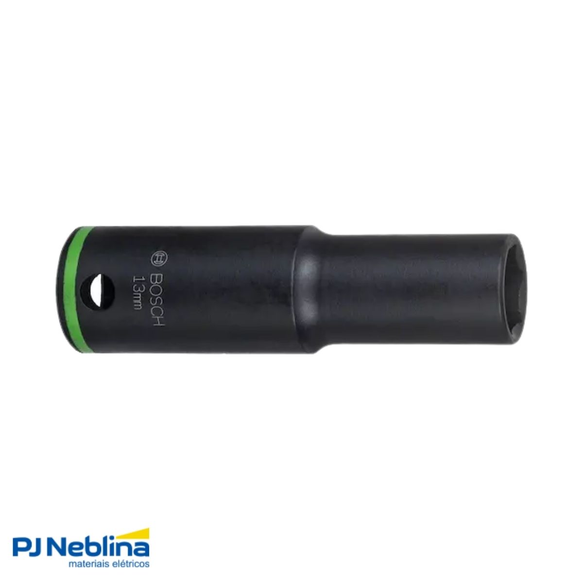 Soquete Sextavado Impacto Longo 13 mm Enc 1/2 - Bosch