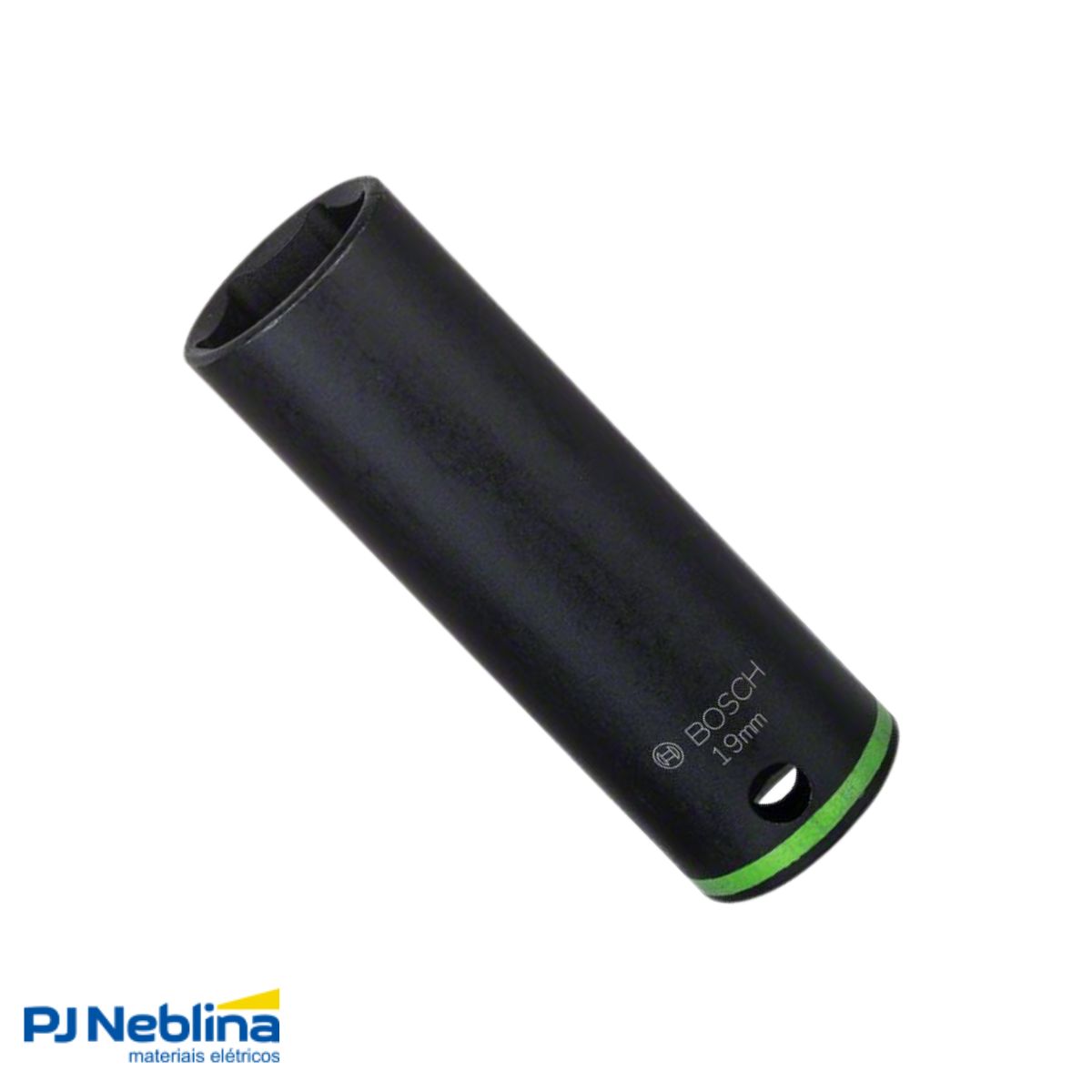 Soquete Sextavado Impacto Longo 19 mm Enc 1/2 - Bosch