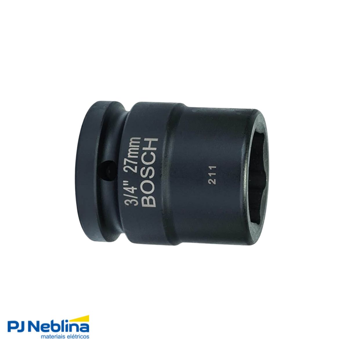 Soquete Sextavado Impacto 27 mm Enc 3/4 - Bosch