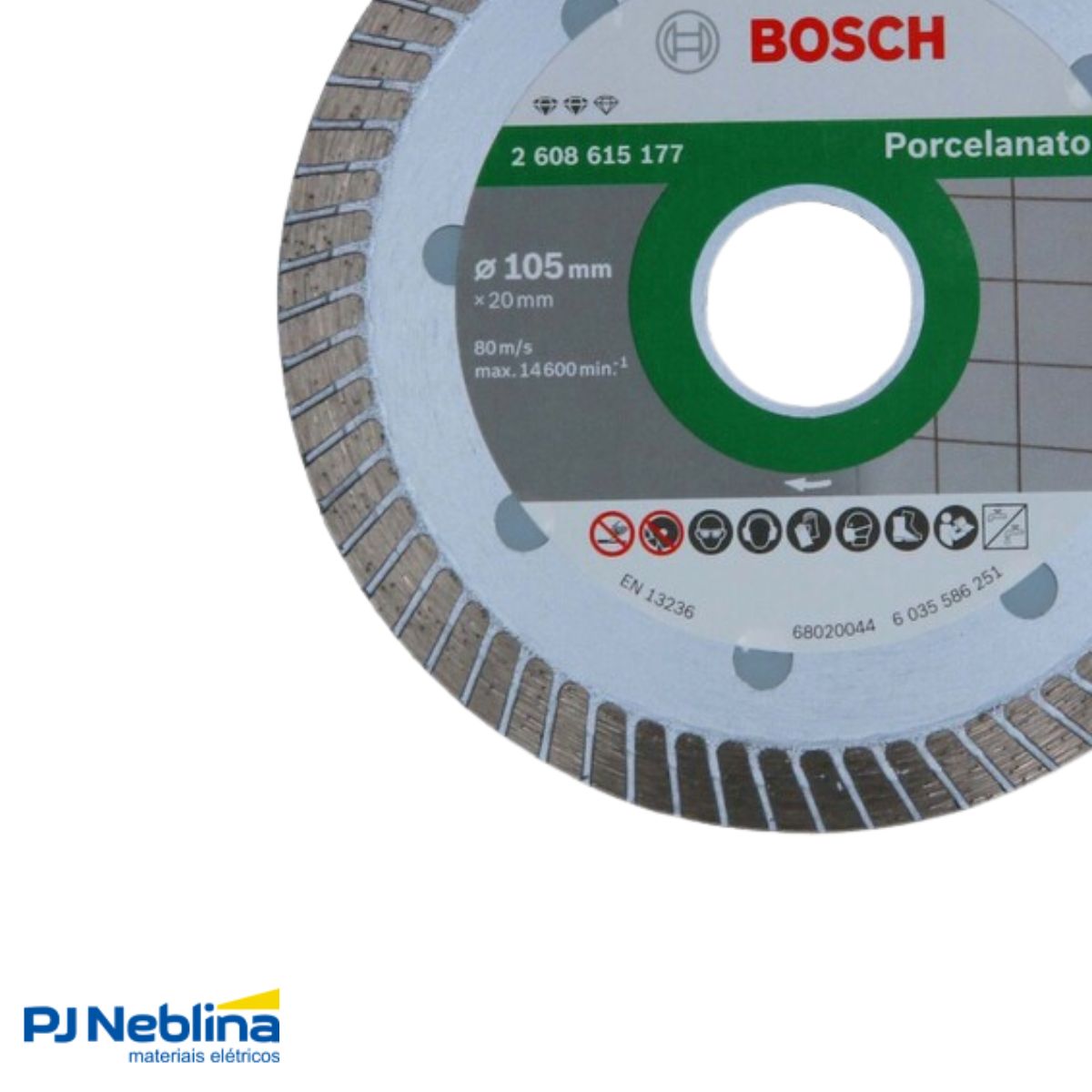 Disco Diamantado Turbo Fino 105 mm Expert - Bosch