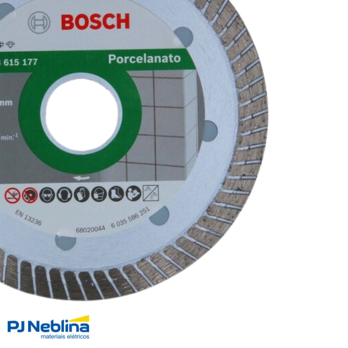 Disco Diamantado Turbo Fino 105 mm Expert - Bosch