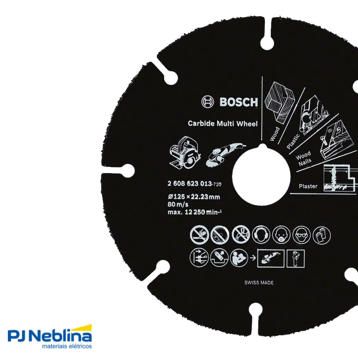 Disco De Esmerilhadeira Para Madeira 125 - Bosch