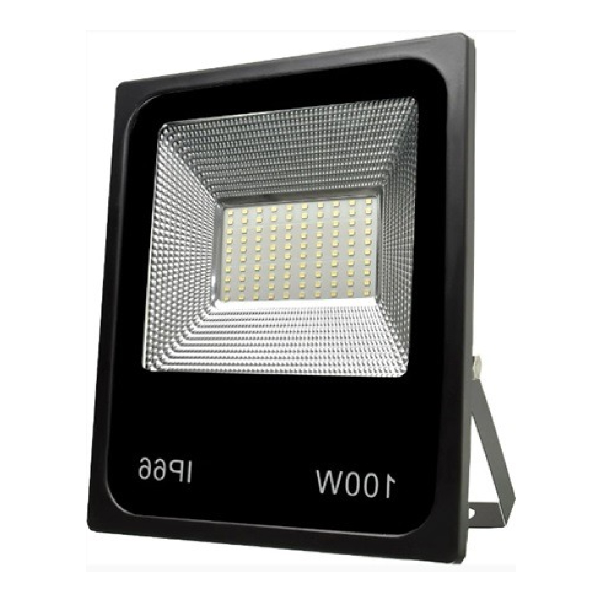 Luminária Refletor Solar Led Retangular Sobrepor 100W Luz Branca 6500K 9500Lm 120G - Iluminim