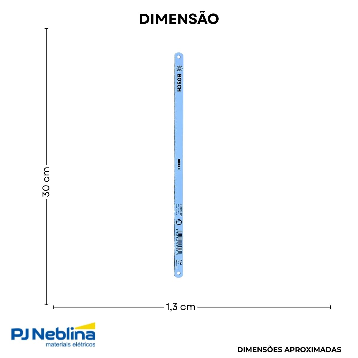 Serra Manual 24D Caixa Com 50 - Bosch