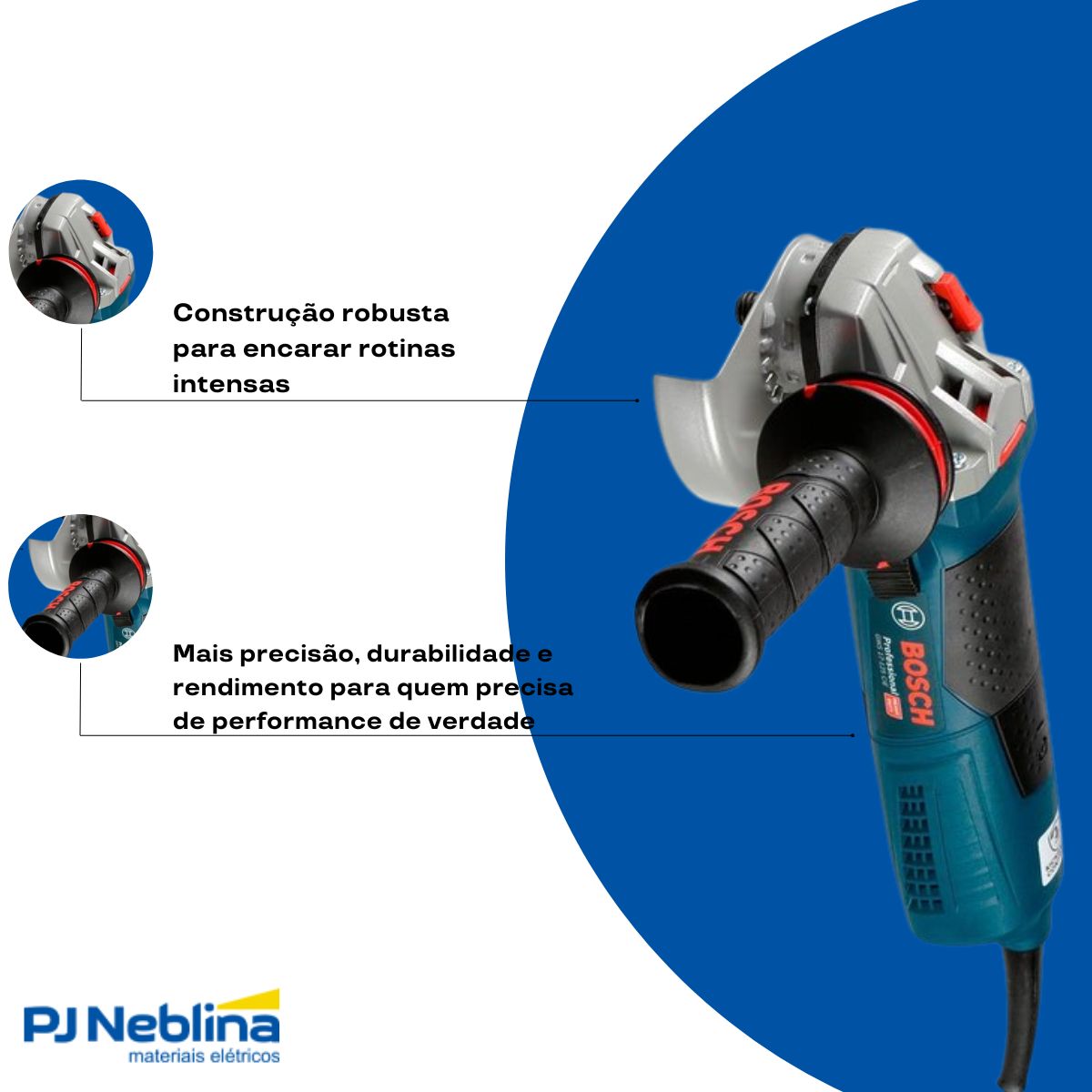 Esmerilhadeira Gws 17-125 Cie 220V - Bosch