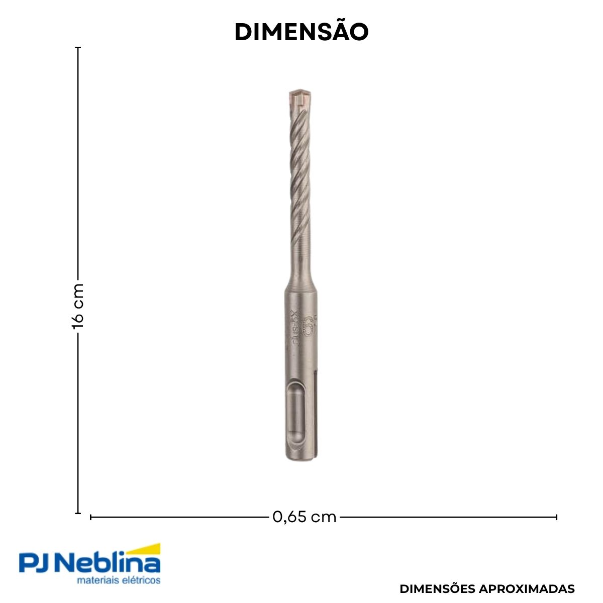 Broca Sds 6.5X100X160 - Bosch