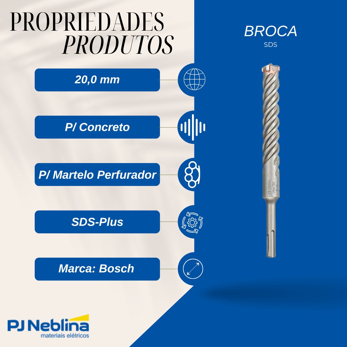 Broca Sds 20X150X200 - Bosch