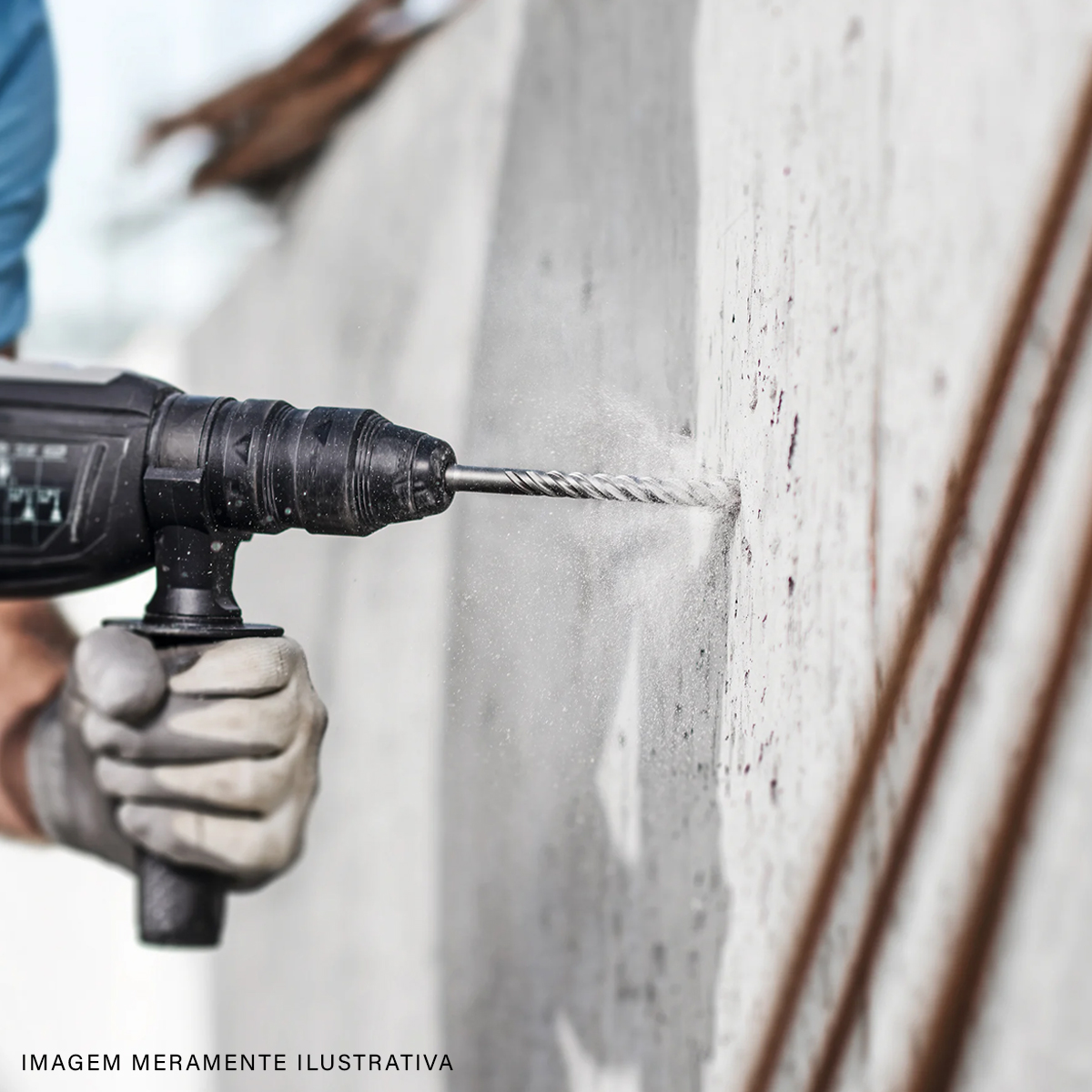 Broca Sds Plus-1 14,0Mm Para Concreto 160Mm 2 Arestas Corte - Bosch