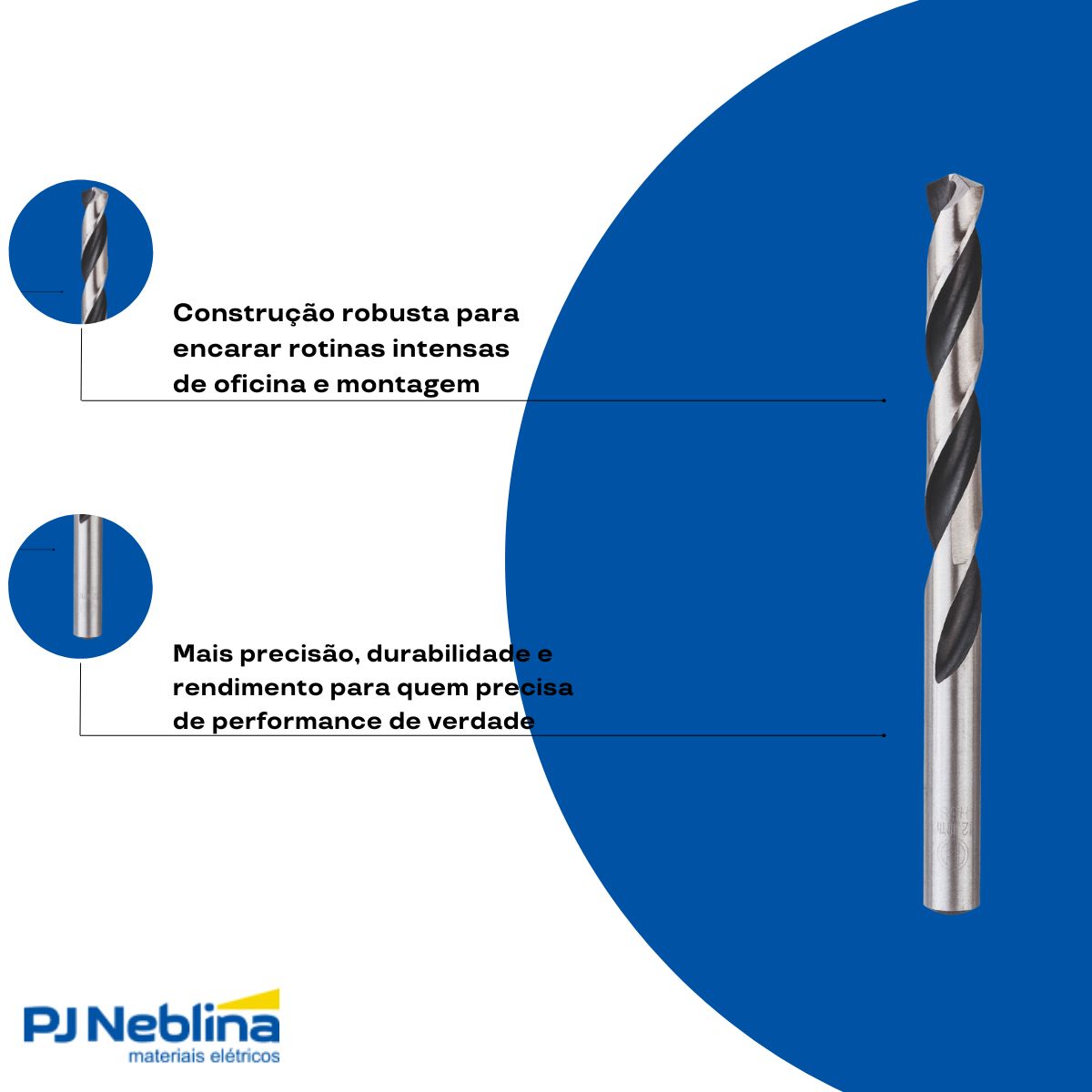 Broca Hss 12.0Mm 151 mm - Bosch