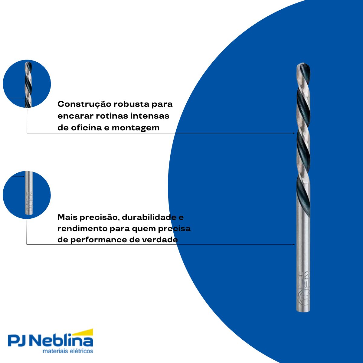Broca Hss 13.5 mm - Bosch