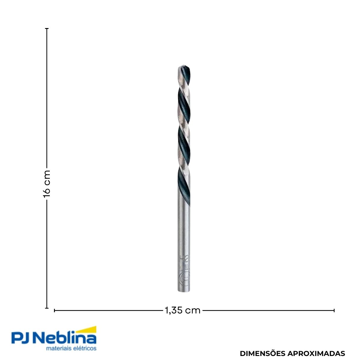 Broca Hss 13.5 mm - Bosch