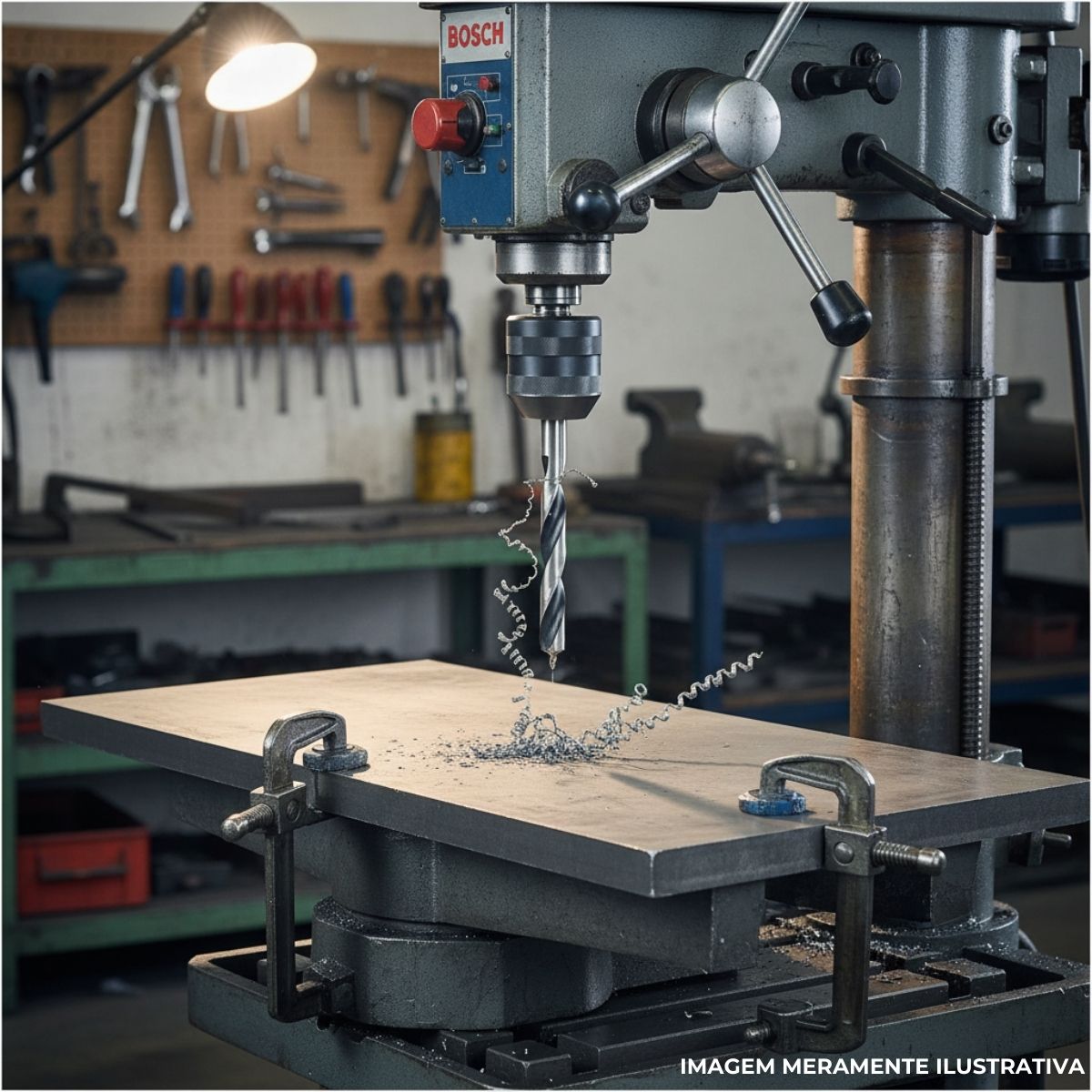 Broca Aço Rápido (Hss) Hp Din 338 P/Metal 15,50 mm 178 mm Brilhante - Bosch