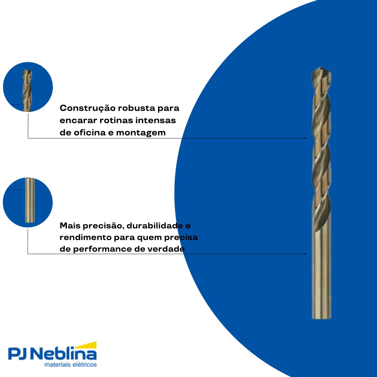 Broca Hss-Co 2,5X30X57 - Bosch