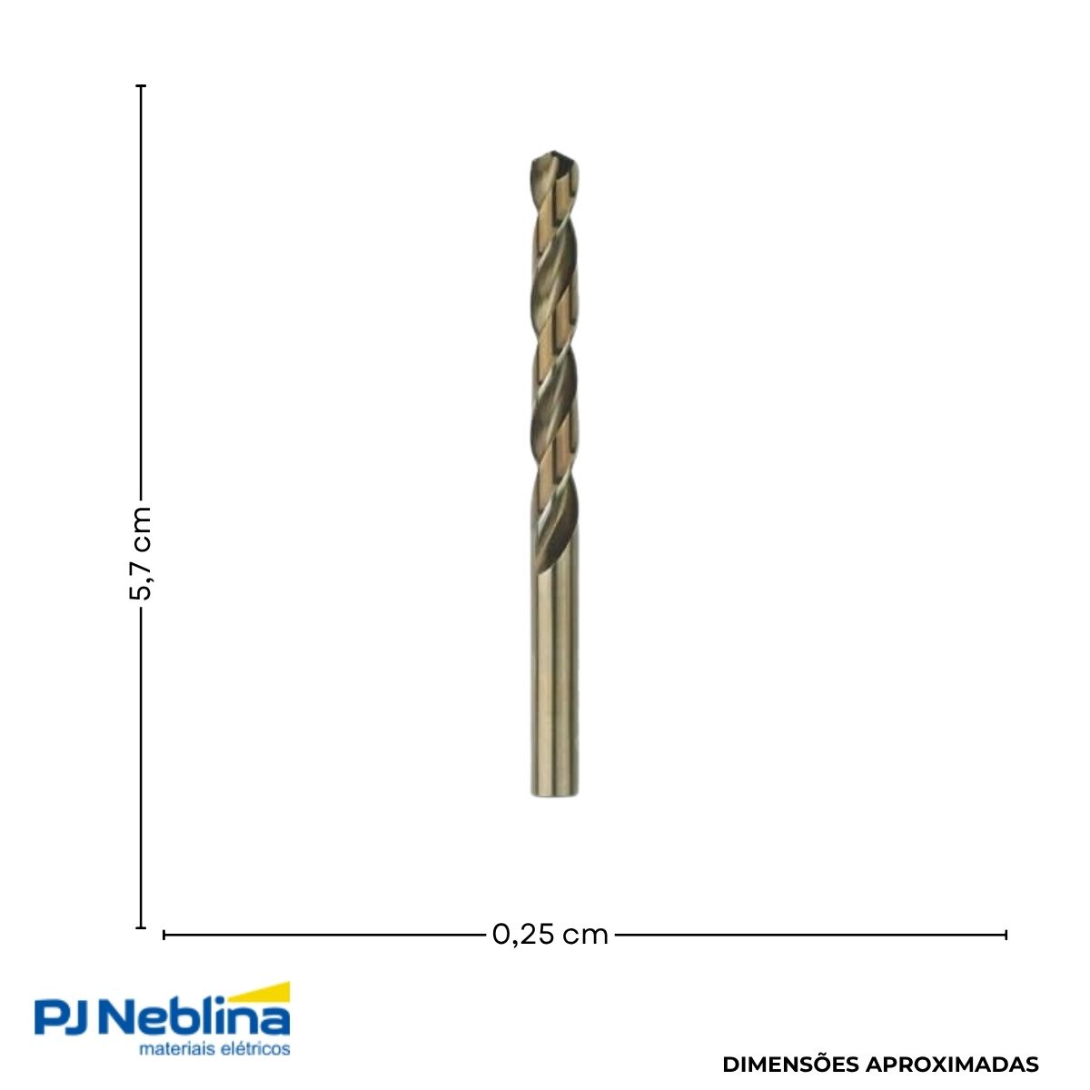Broca Hss-Co 2,5X30X57 - Bosch