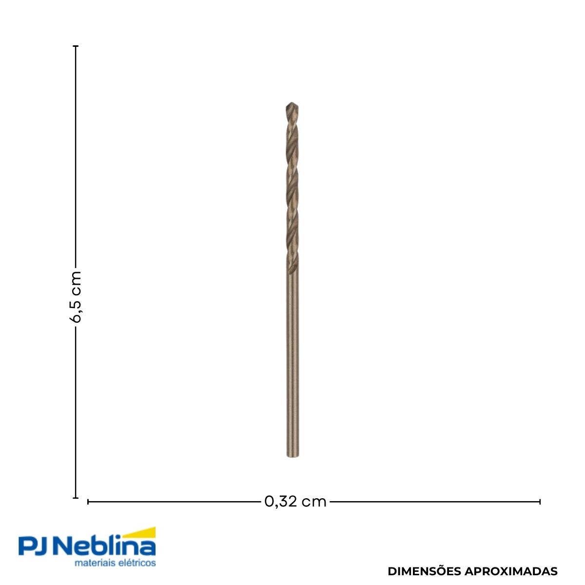 Broca Hss-Co 3,2X36X65 - Bosch