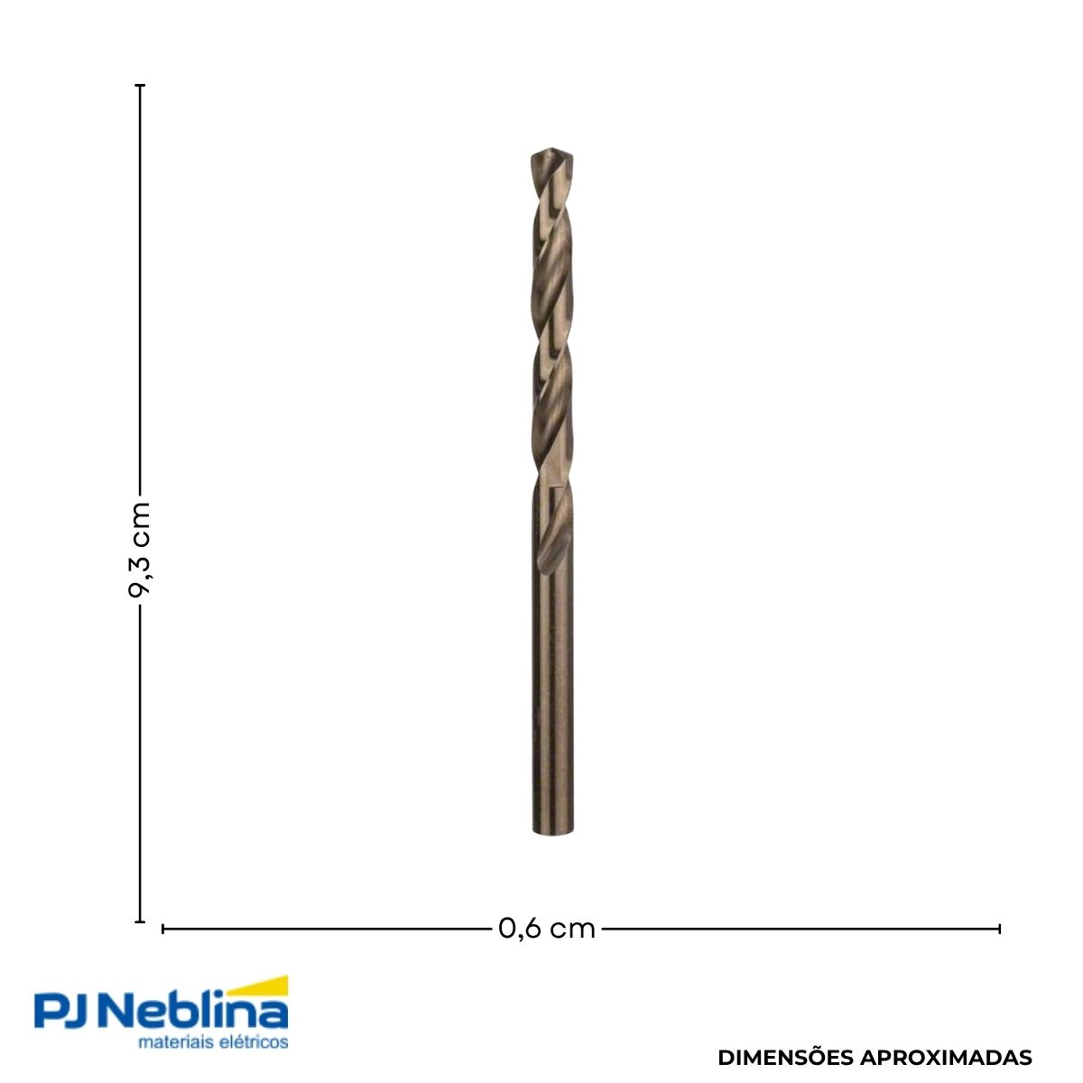 Broca Hss-Co 6X57X93 - Bosch